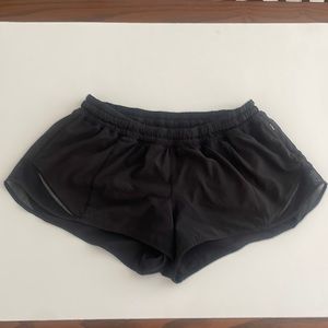 Black Lululemon Running Shorts